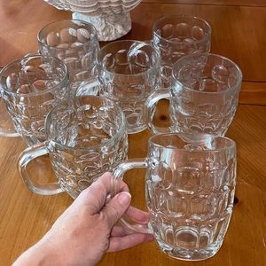 Beer Mugs Set of Seven